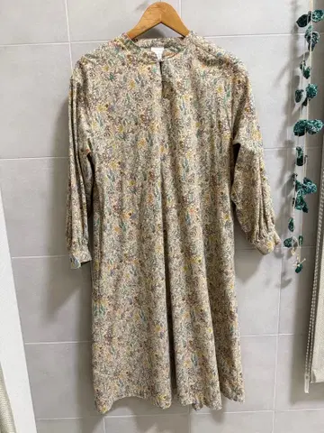 nofl 코듀로이 긴팔 원피스