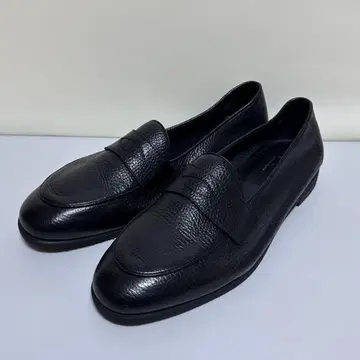 UNITED ARROWS 별주 FERRANTE 블랙 가죽 로퍼