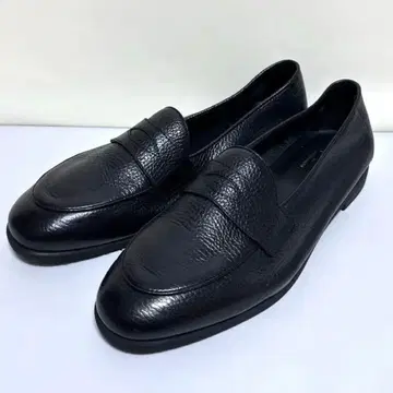 UNITED ARROWS 별주 FERRANTE 블랙 가죽 로퍼