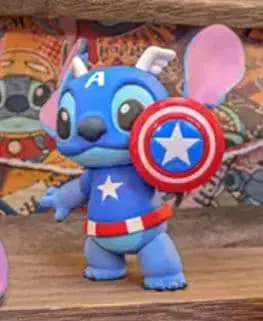 MARVEL 스티치 피규어 캡틴 아메리카