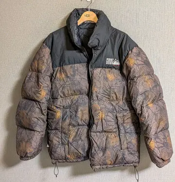 FIRST DOWN 리버서블 다운 자켓