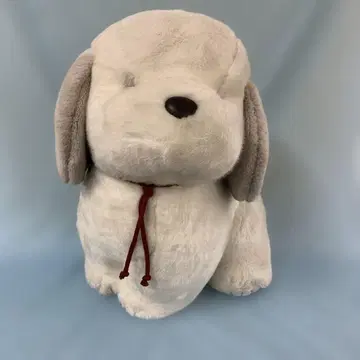 우메키치 (앉은/화이트) 봉제 인형 (대/60cm) [ 우메키치 ]