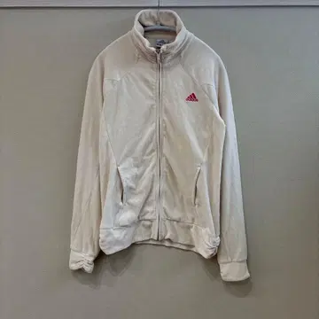 adidas 벨로아 집업 트레이닝복 맨투맨 크림색