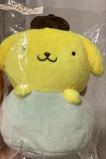 폼폼푸딩 볼체인 키링 봉제 인형