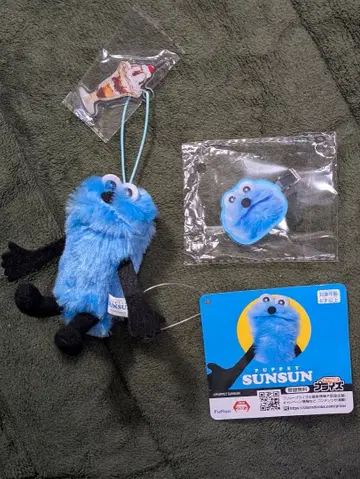 퍼펫 순순 마스코트 헤어 클립 세트