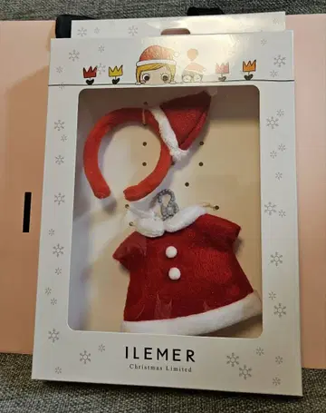ILEMER 해피 인형 옷 갈아입기 디럭스 산타클로스 크리스마스