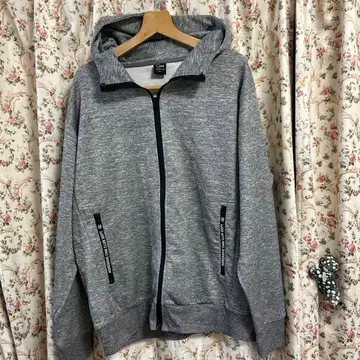 풀 집업 후드 부착 후드티 3L 그레이