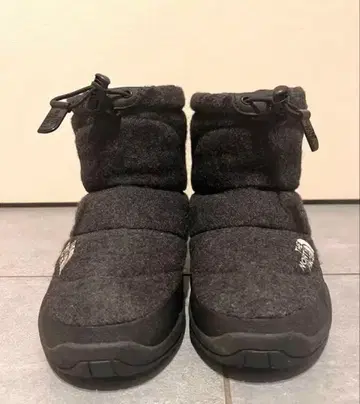 THE NORTH FACE 눕시 부츠 울 다크 그레이 24.0