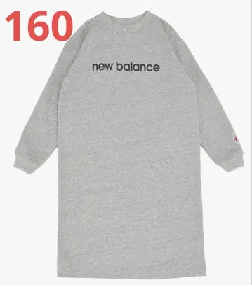 여성용 뉴발란스 원피스 긴팔 160 S M 그레이 트레이닝복