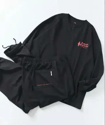 XXXL 올나이트 노라사우나 사우나다 히로유키 프린트 셋업 관내복