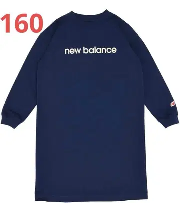 여성용 뉴발란스 원피스 키즈 160 S M 네이비 긴팔