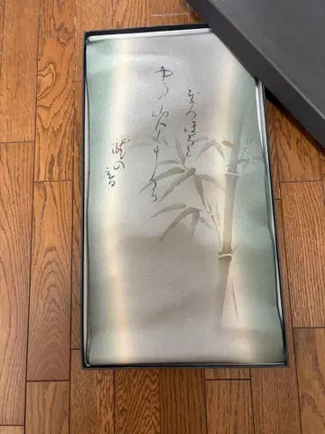 작가물 순수 실크 크레이프 원단 염색 나고야 오비