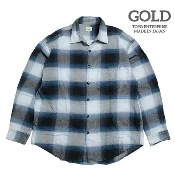 GOLD 헤비 플란넬 셔츠 [ 단기 판매 ]