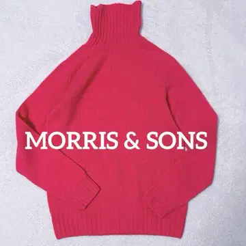 MORRIS & SONS 지롱 라무 터틀넥 니트