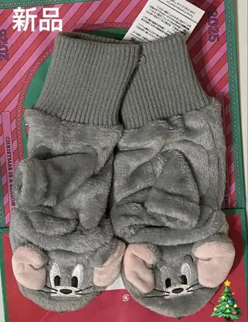 TOM and JERRY 톰과 제리 후드 미튼 새상품 크리스마스 선물