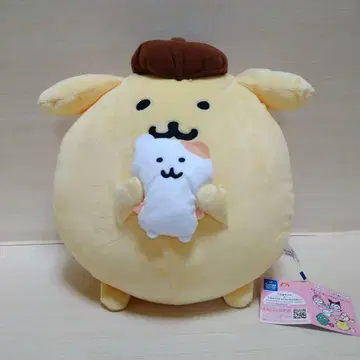 나가노 x 산리오 캐릭터즈 폼폼푸딩 머핀과 함께 BIG 봉제 인형