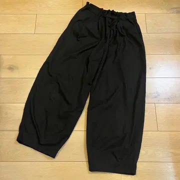 LEPSIM 벌룬 팬츠 코쿤 팬츠 와이드 팬츠 블랙