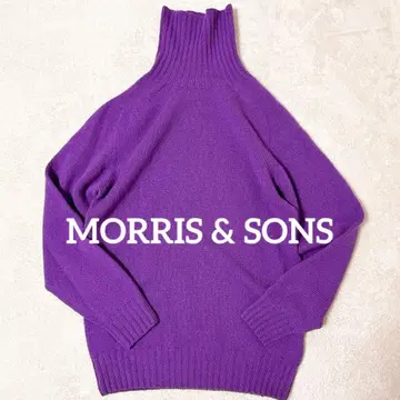 MORRIS & SONS 지롱 라무 터틀넥 니트