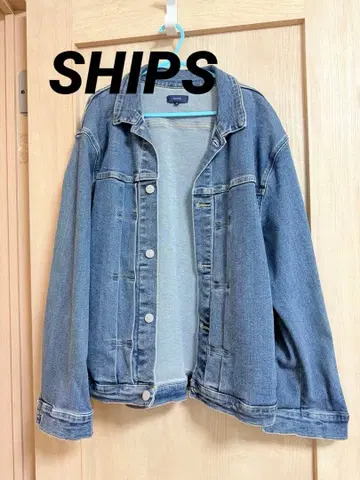 SHIPS 데님 자켓 M 사이즈 데님 블루