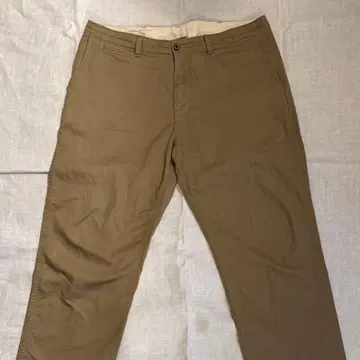 재팬 블루 진스 브루클린 트라우저 베이지 36인치