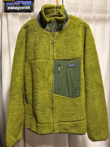 patagonia 남성용 클래식 레트로X 자켓 올리브 그린