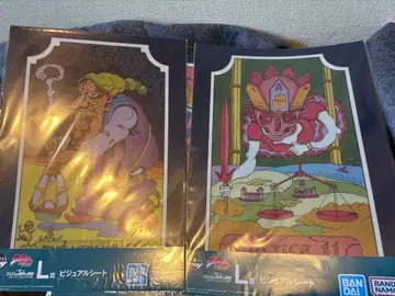 죠죠의 기묘한 모험 제일복권 반다이 타로 비주얼 시트 타로 카드