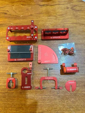 ENOMOTO 미니 사륜구동용 공구 세트 레드