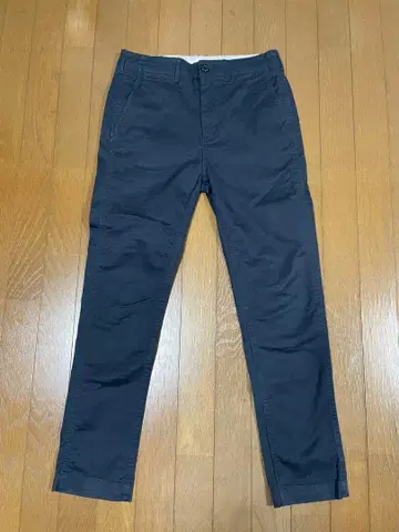 BEAMS 네이비 블랙 치노 팬츠 S 2개