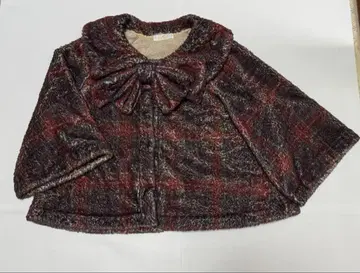 PINK HOUSE 판초풍 플리스