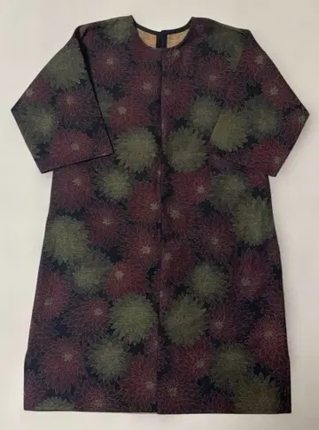 1170 기모노 옷감 리메이크 롱 원피스 튜닉