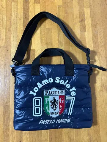 PAGALO 네이비 숄더백