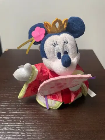 도쿄 디즈니랜드 설날 미니 마우스 인형 배지