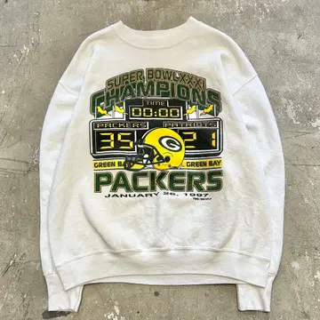 90s DELTA NFL 그린베이 패커스 맨투맨 USA제 구제 의류 L