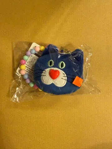 mojojojo 비즈 체인이 달린 페이스 마스코트 Nicky 파랑 고양이