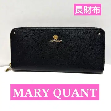 MARY QUANT 블랙 장지갑