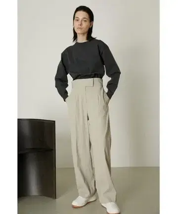 RIM.ARK High waist slim PT 하이웨스트 슬림 팬츠