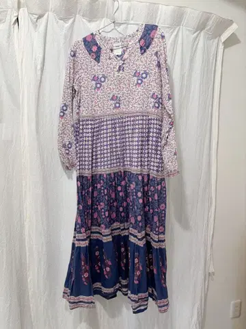 RHC 플라워 프린트 롱 드레스