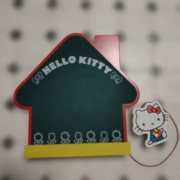 HELLO KITTY 집 모양 미니 칠판 헤이세이 레트로