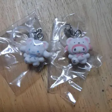 메지루시 액세서리 산리오 캐릭터즈 후와후와 스노우