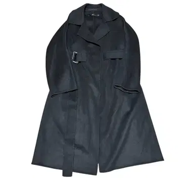 새상품급 UNIQLO +J 유니클로 울 캐시미어 체스터 코트 블랙