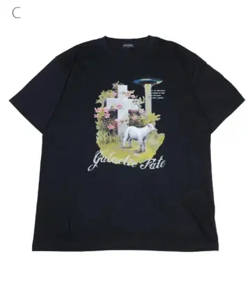 MILKBOY Galactic Fate 티셔츠 블랙 M 사이즈 새상품