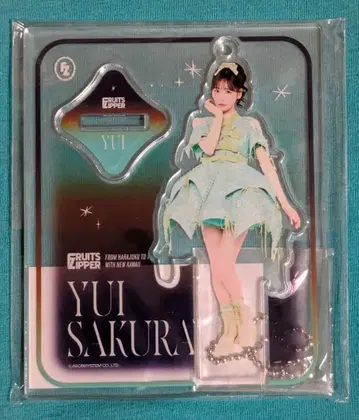 FRUITS ZIPPER 사쿠라이 유이 아크릴 스탠드 레이스업 의상