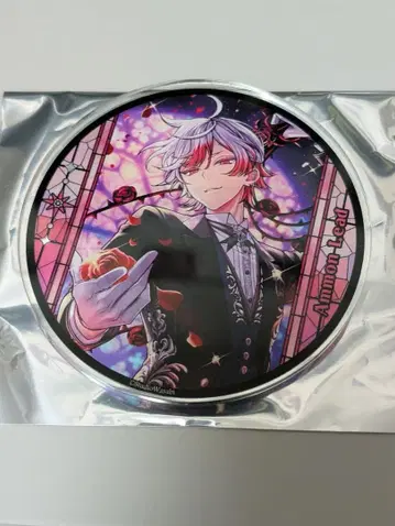 아크네코 그라테 아크릴 코스터 아몬