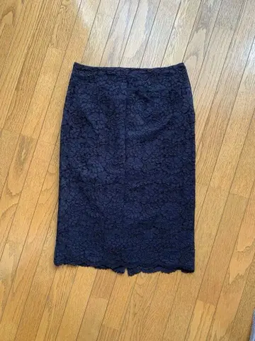 [ 새상품급 ] 네이비 레이스 타이트 스커트