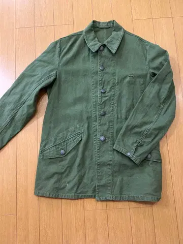 올리브 그린 밀리터리 자켓