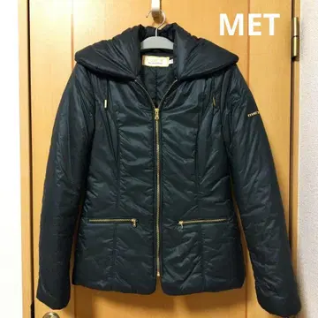 MET 이탈리아 브랜드 여성용 블랙 다운 자켓 L 사이즈