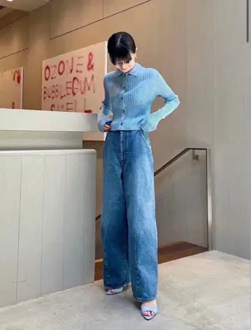 H_BEAUTY&YOUTH WIDE PANTS 데님