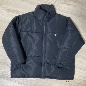 블랙 다운 자켓