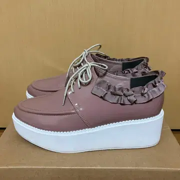 merry jenny 프릴 레이스 통굽 신발