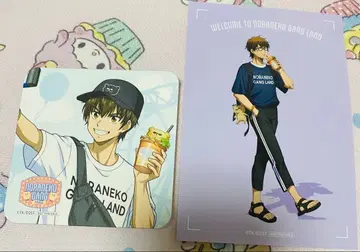 다이아몬드 A 캐릭터 드링크 코스터 엽서 사와무라 에이준 미유키 카즈야